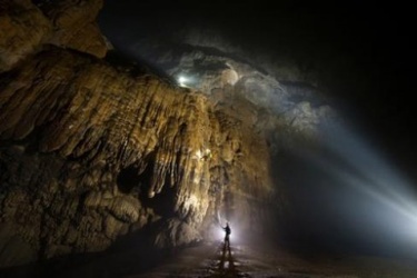 The world's largest cave Son Doong, Vietnam or Room Miao, China